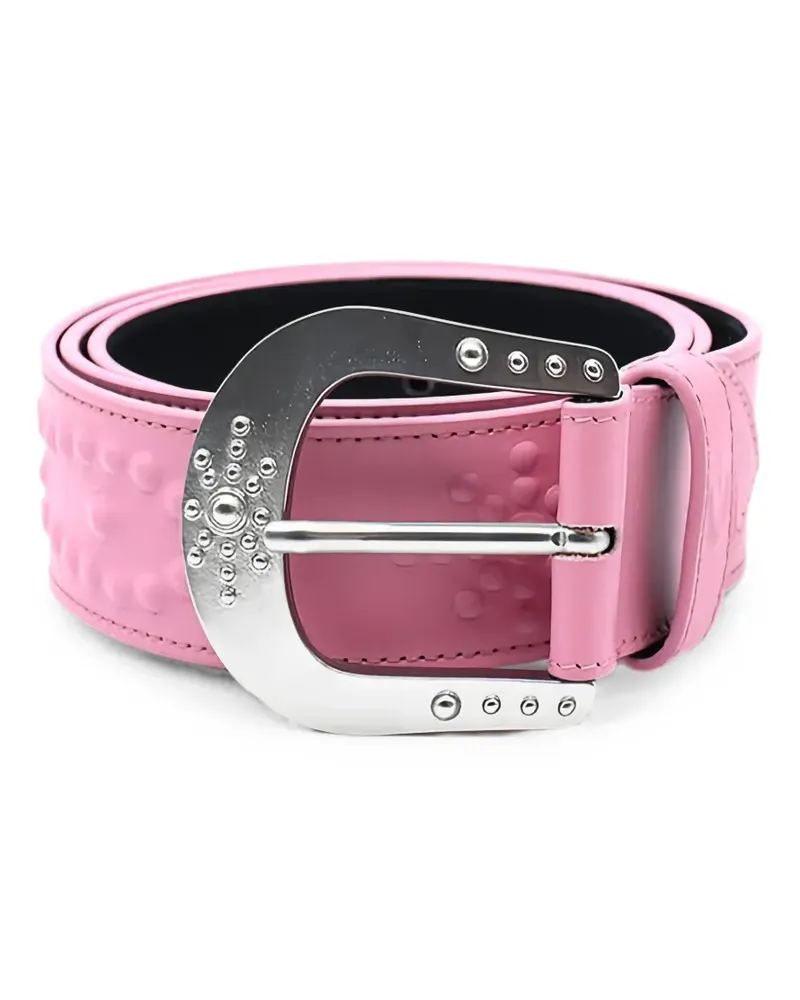HTC Hollywood Trading Company Mirage leather belt - Rosa Rosa