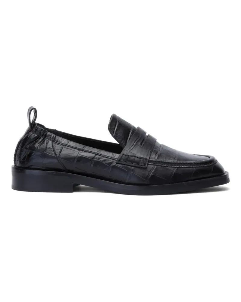 3.1 phillip lim alexa textured loafers - Schwarz Schwarz
