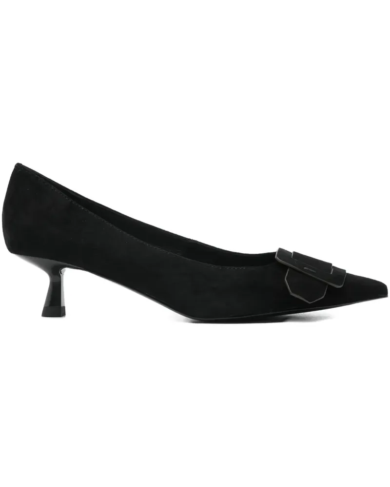 Bibi Lou Pumps mit Zierschnalle 40mm - Schwarz Schwarz