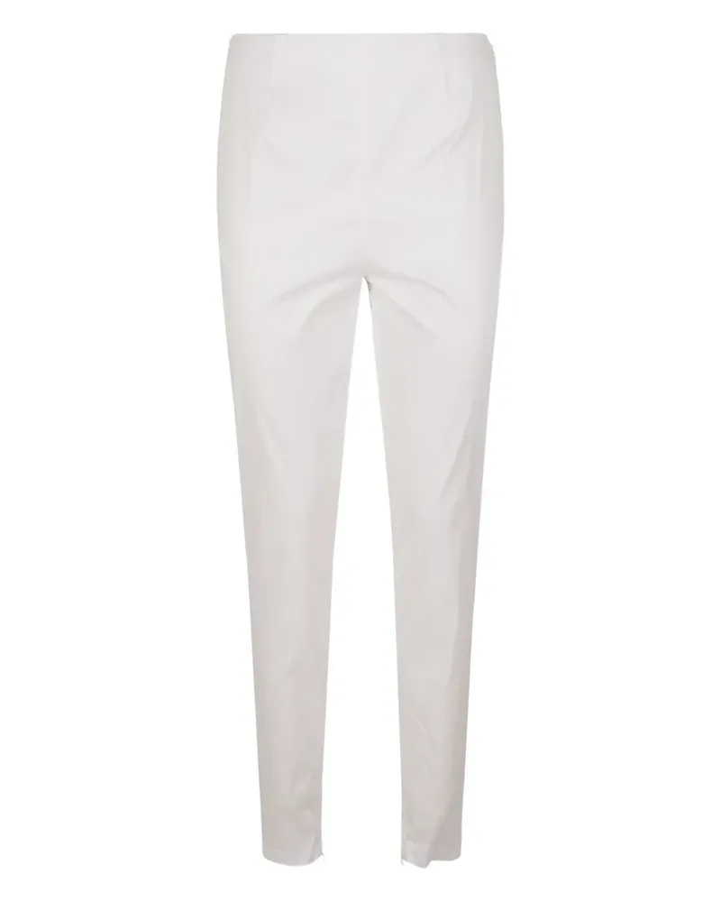Prada high-waisted tapered trousers - Weiß Weiß