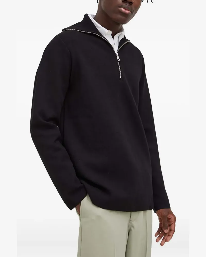 Won Hundred zip-detail sweater - Schwarz Schwarz
