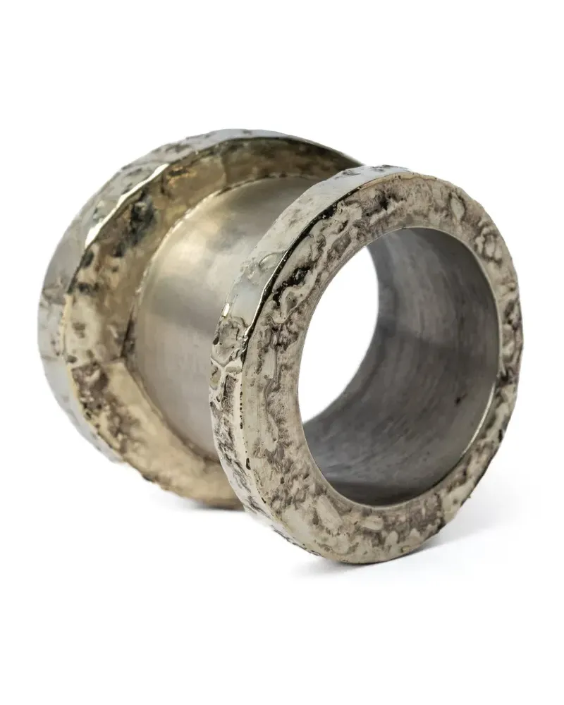 Parts Of Four Chasm Distressed-Ring - Silber Silber