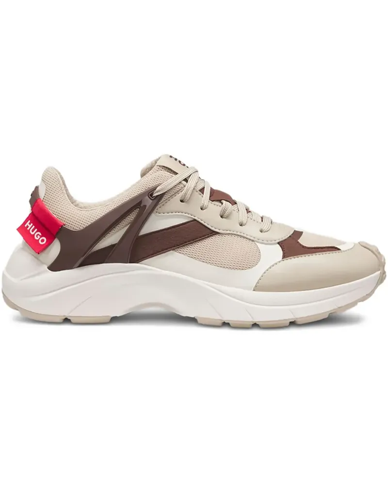 HUGO BOSS Sneakers mit Einsätzen - Nude Nude