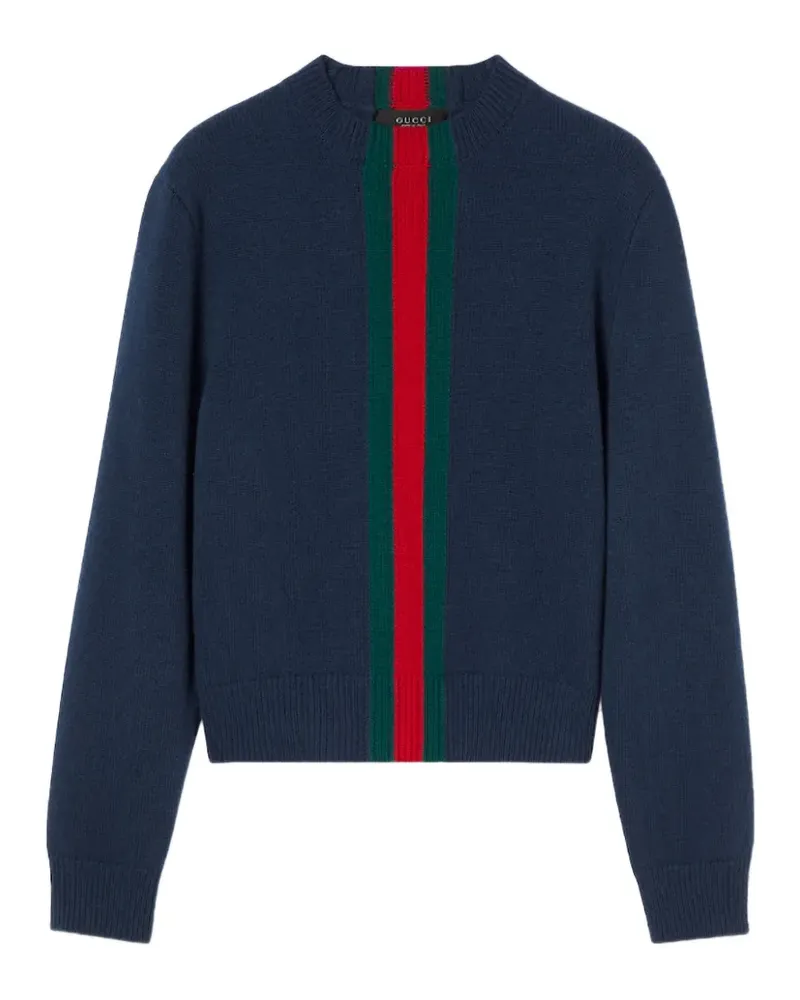 Gucci Pullover mit Rundhalsausschnitt - Blau Blau