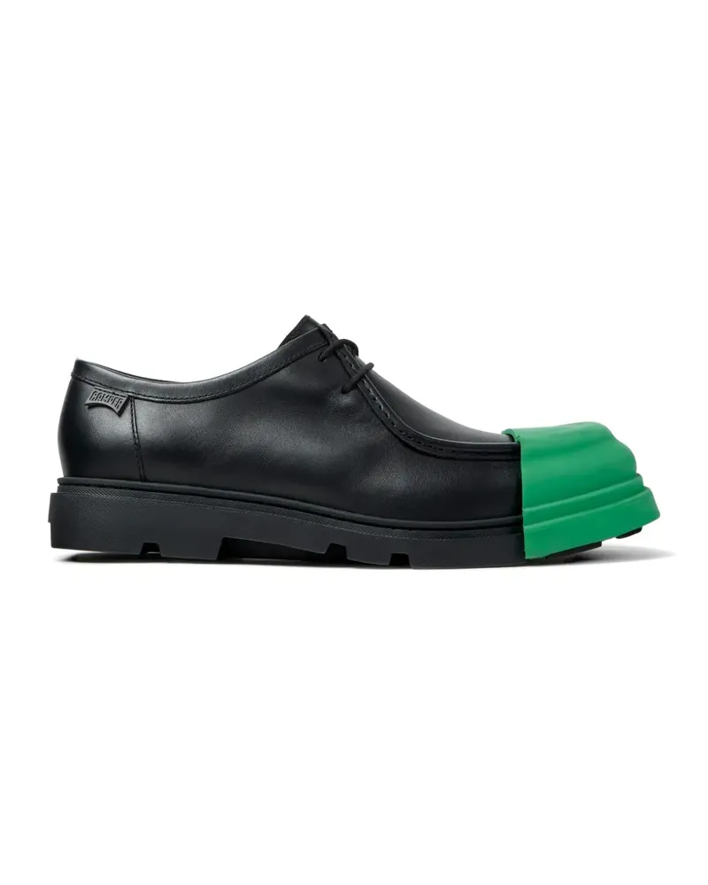 Camper Junction contrast-toe lace-up shoes - Schwarz Schwarz