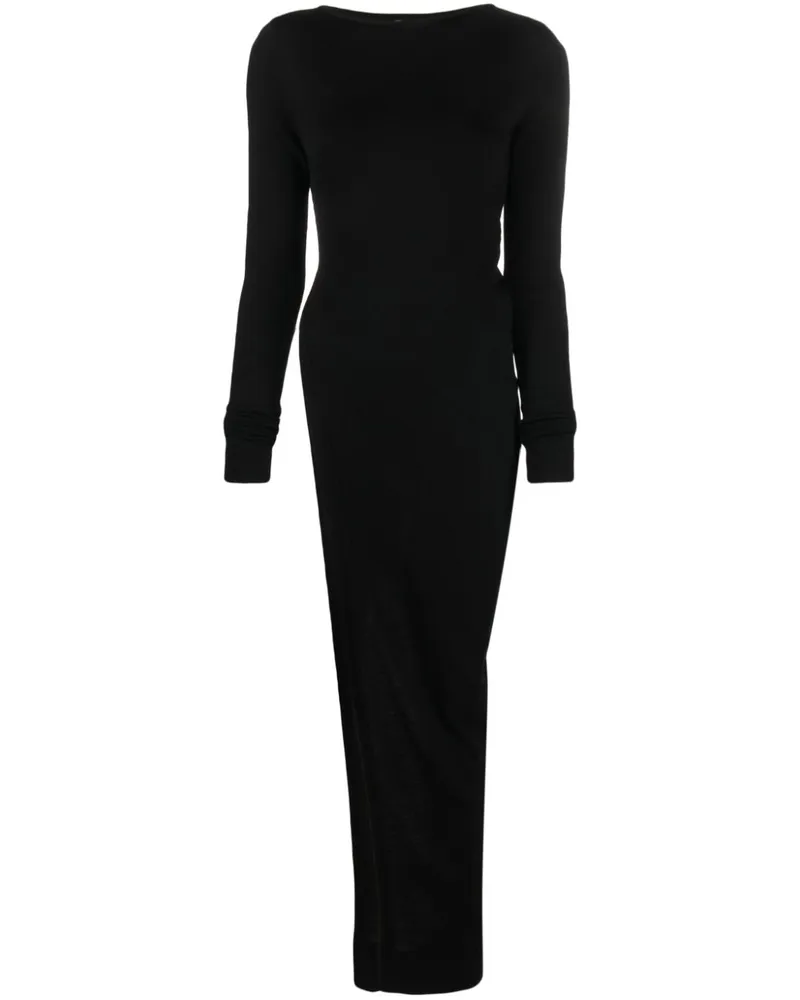 Rick Owens Langes Top - Schwarz Schwarz