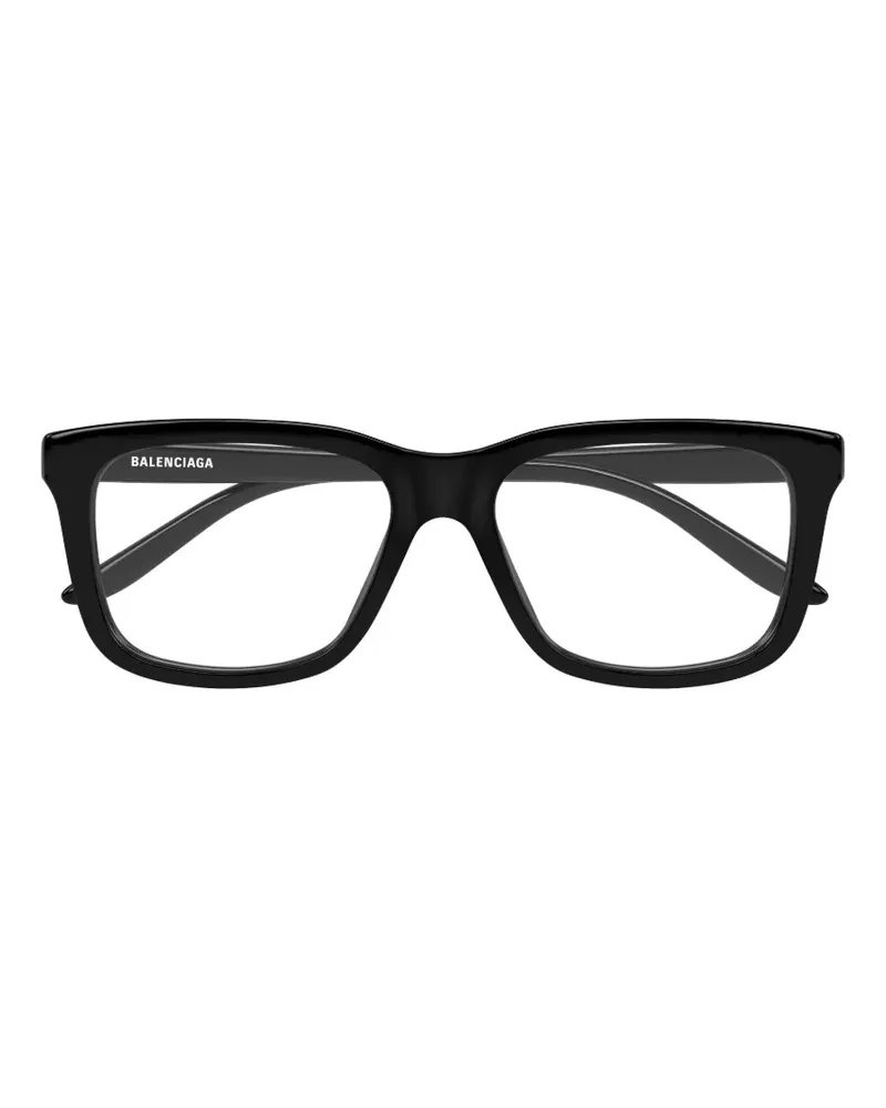 Balenciaga Brille mit eckigem Gestell - Schwarz Schwarz