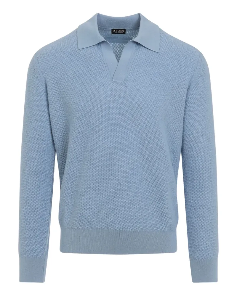 Ermenegildo Zegna Langärmeliger Pullover - Blau Blau