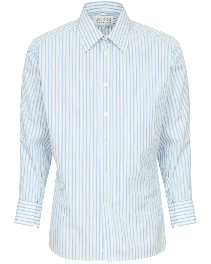 Maison Margiela Langärmeliges Hemd - Weiß Weiß