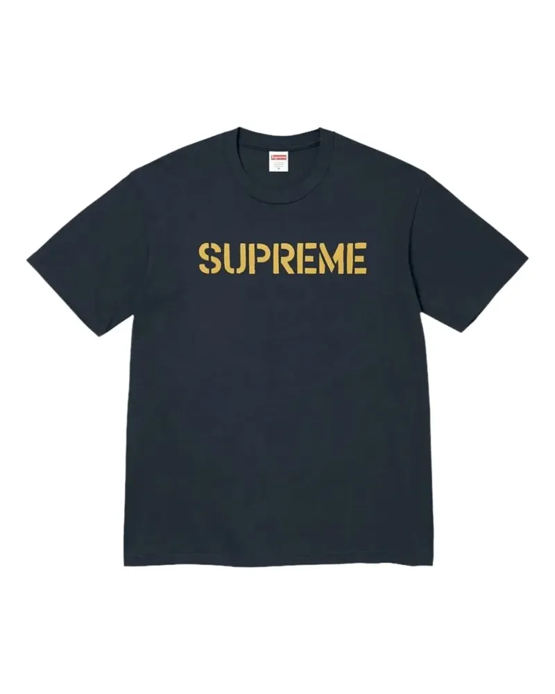 Supreme Being Hard logo-print T-shirt - Blau Blau