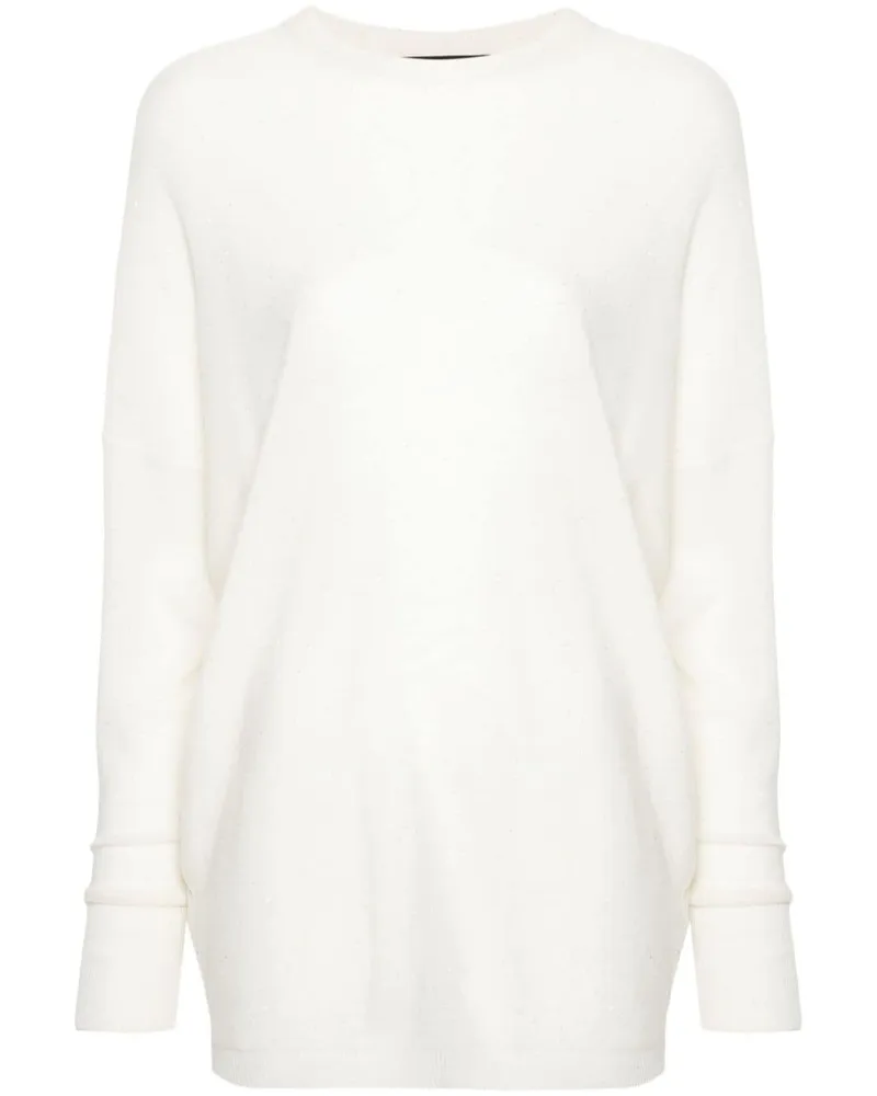 Fabiana Filippi Pullover mit Pailletten - Nude Nude