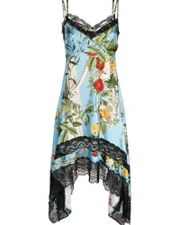 Monse Camisole-Kleid mit Blumen-Print Blau