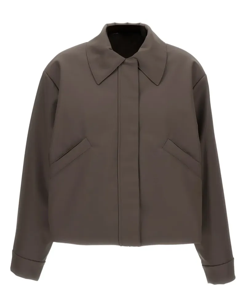 KASSL Bomberjacke aus Gummi - Braun Braun