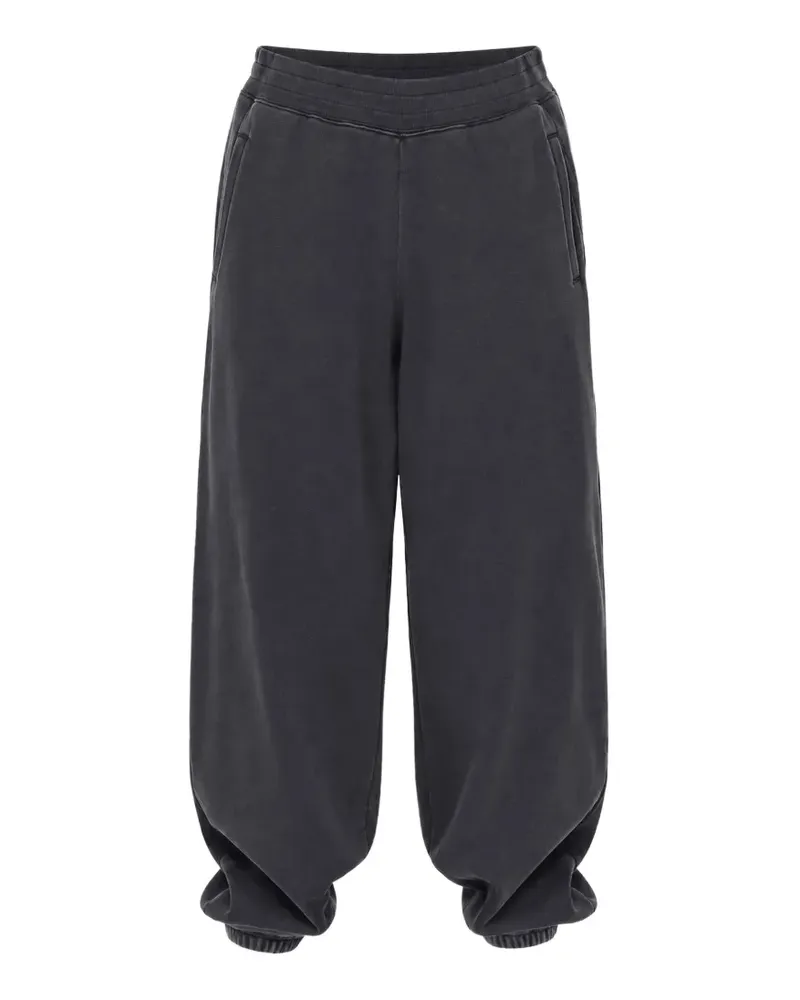 Deus Ex Machina Stückgefärbte Shield Sporthose - Schwarz Schwarz