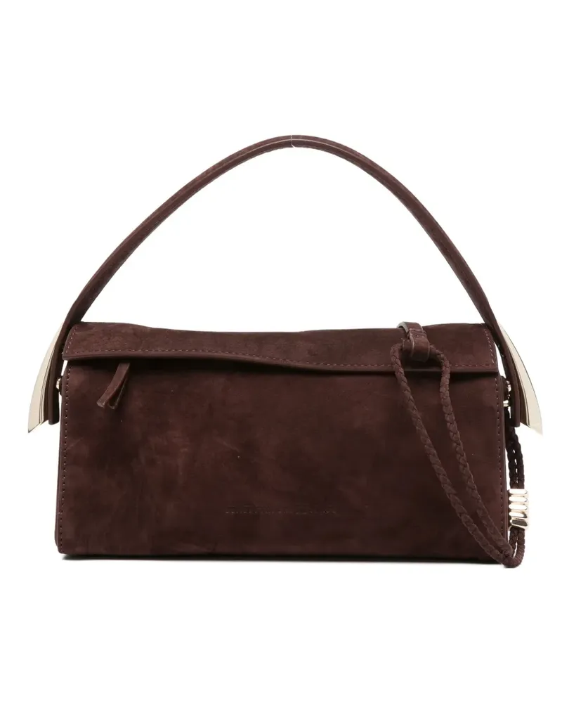 Benedetta Bruzziches Klassische Satchel-Tasche - Braun Braun
