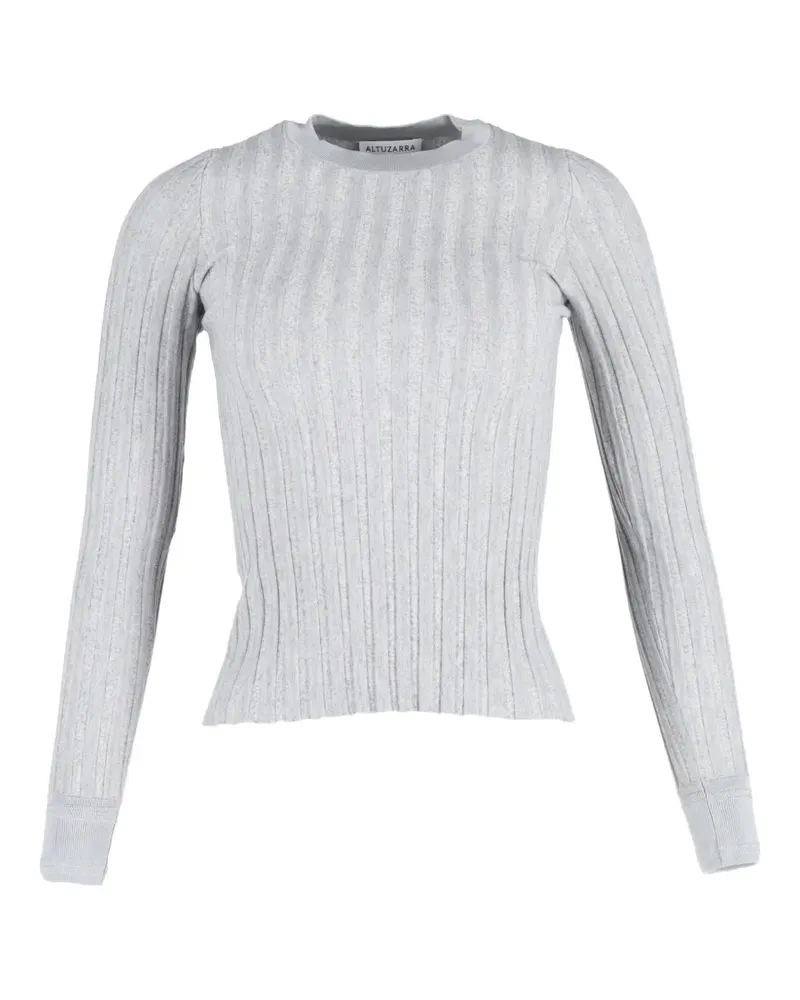 Altuzarra Gerippter Pullover mit langen Ärmeln - Grau Grau