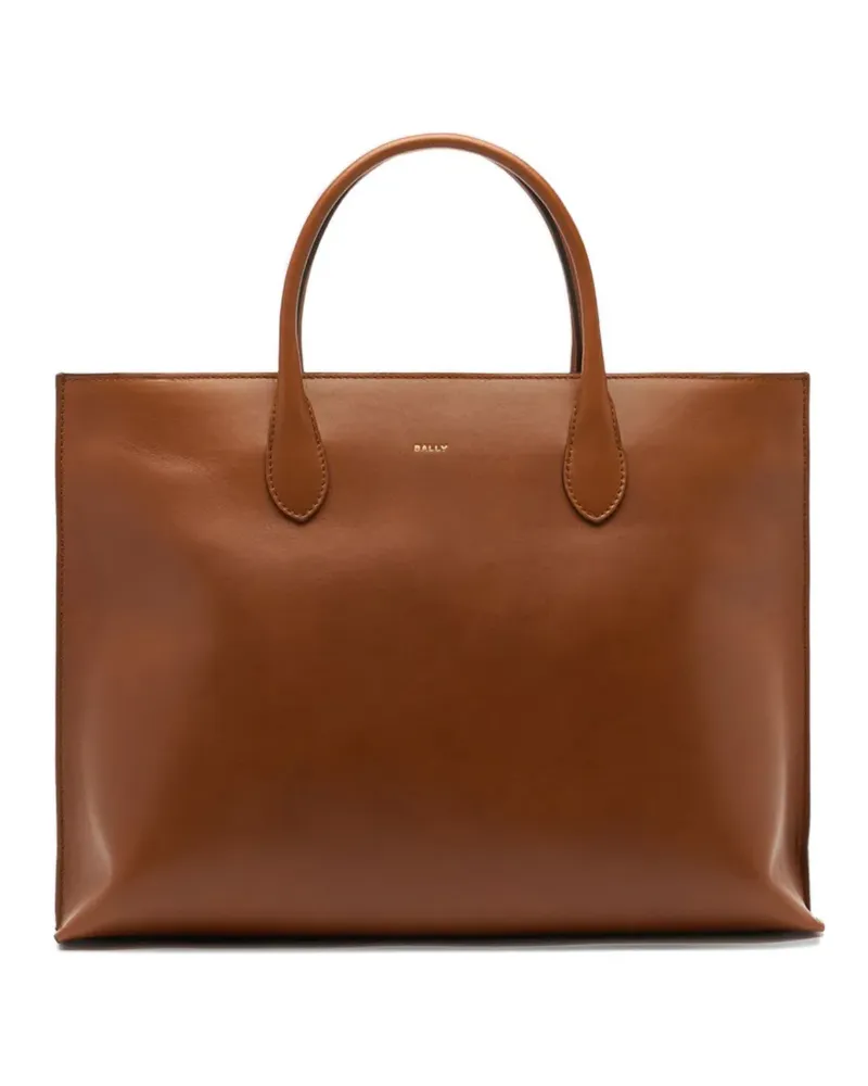 Bally Althea logo-print tote bag - Braun Braun