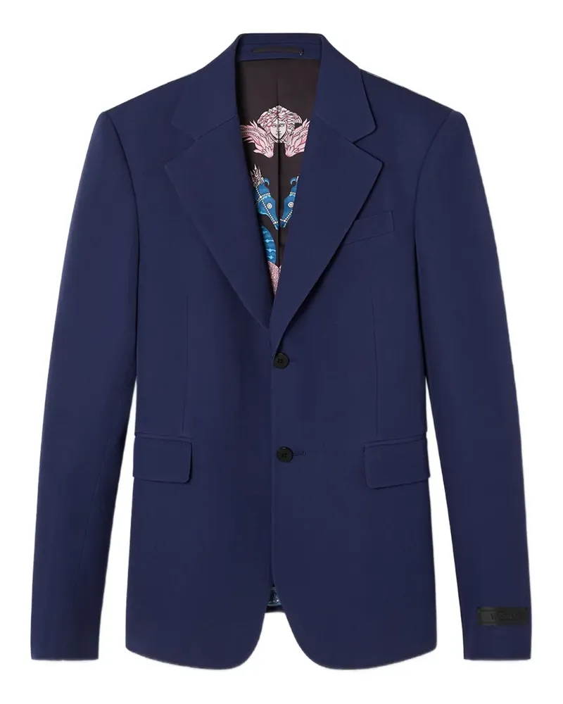 Versace Klassisches Sakko - Blau Blau