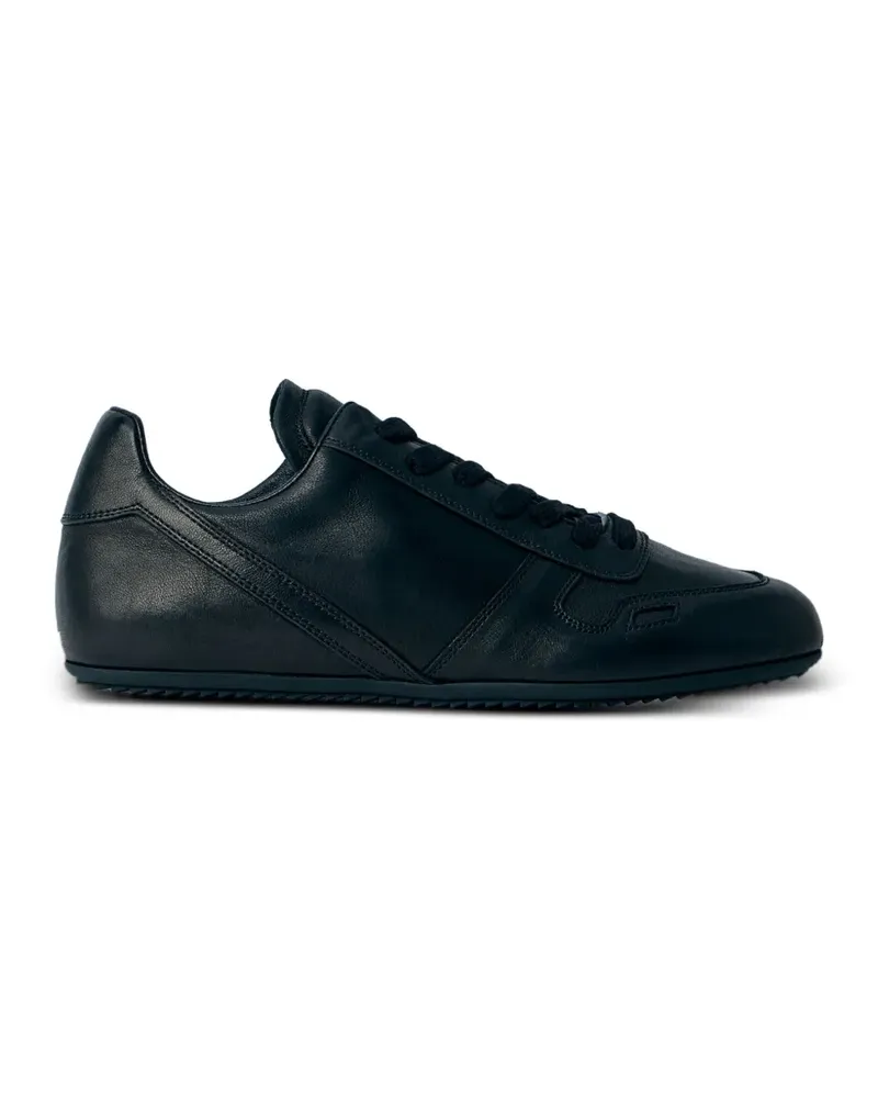Rick Owens Sneakers mit runder Kappe - Schwarz Schwarz