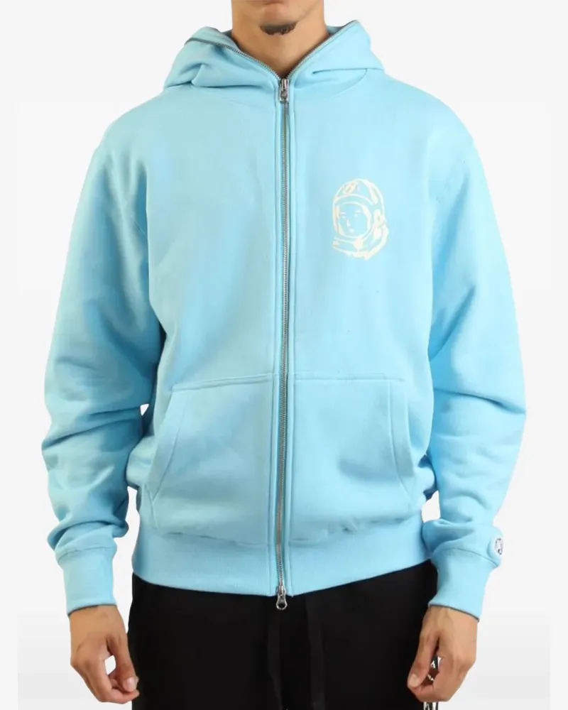 Billionaire Boys Club Helmet Hoodie mit Logo-Print - Blau Blau