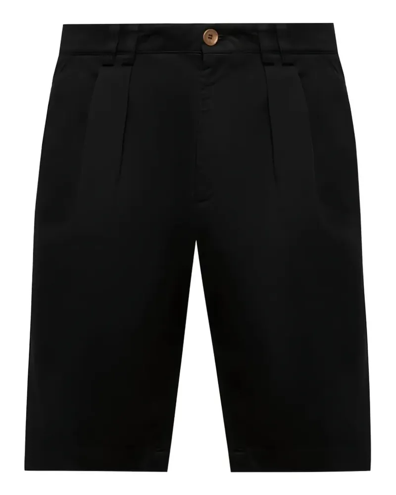 Brunello Cucinelli Shorts mit Falten - Schwarz Schwarz