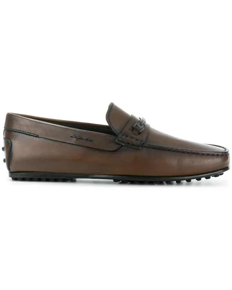 TOD'S Gommino' Segelschuhe - Braun Braun