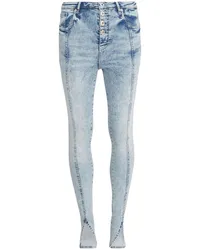 Karl Lagerfeld Super-Skinny-Jeans Blau