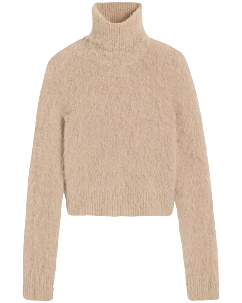AMI Paris Klassischer Pullover - Nude Nude