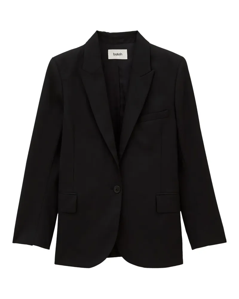ba&sh Cayne einreihiger Blazer - Schwarz Schwarz