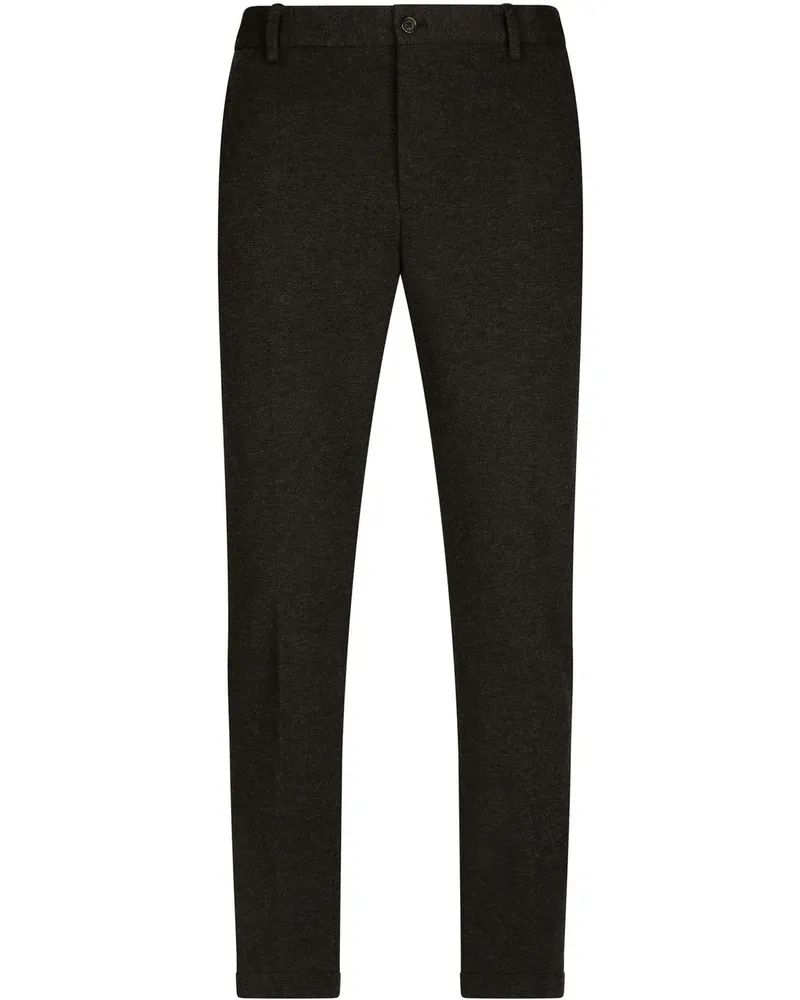 Dolce & Gabbana Hose mit schmalem Schnitt - Schwarz Schwarz