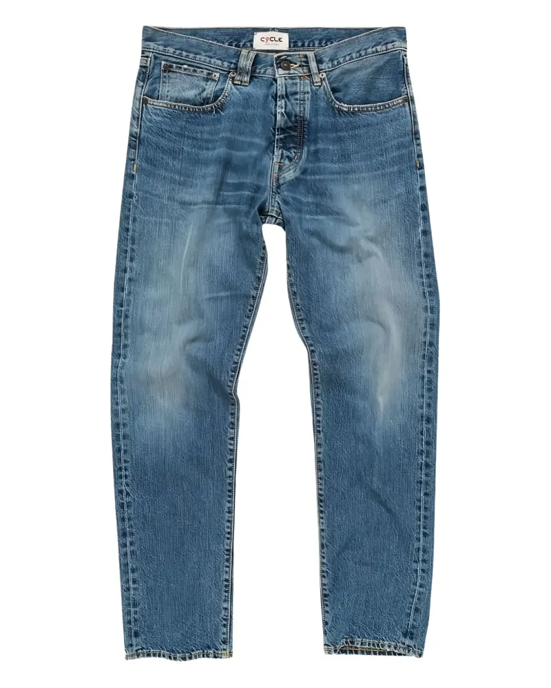 Cycle Five-Pocket-Jeans - Blau Blau