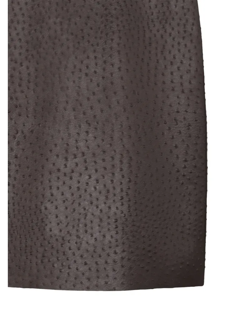 Tory Burch textured mini skirt - Violett Violett