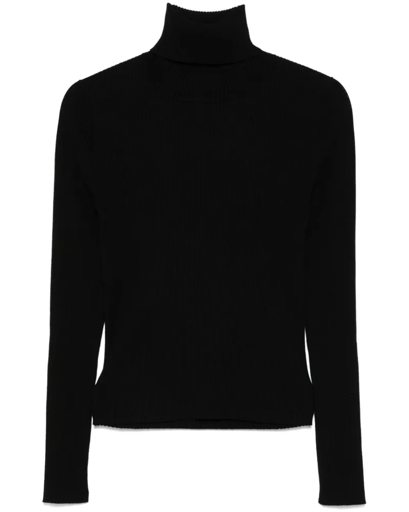 P.A.R.O.S.H. Pullover mit Cut-Out - Schwarz Schwarz
