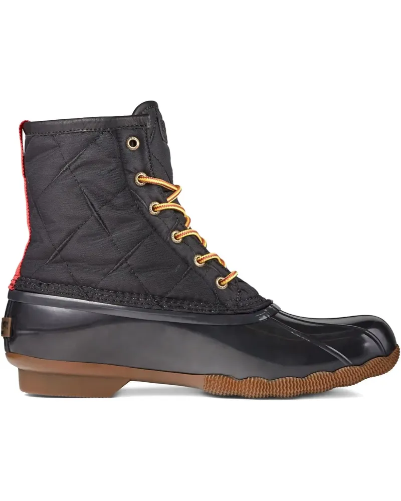 Sperry Top Sider Saltwater Duck "Black/Brown" Stiefel - Schwarz Schwarz