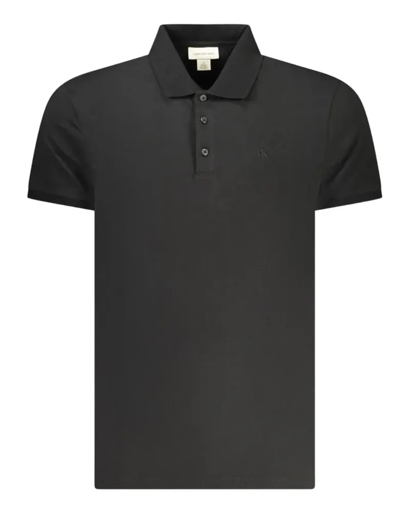 Calvin Klein short-sleeve polo shirt - Schwarz Schwarz