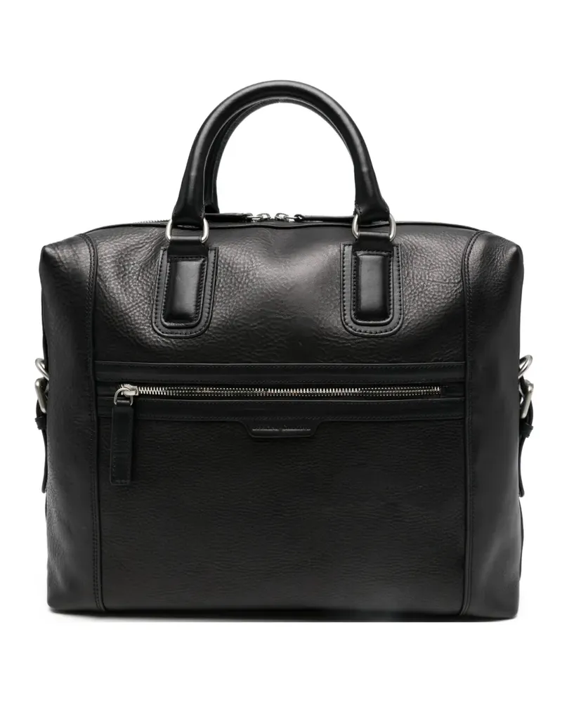 Officine Creative Italia Jules 007 briefcase - Schwarz Schwarz