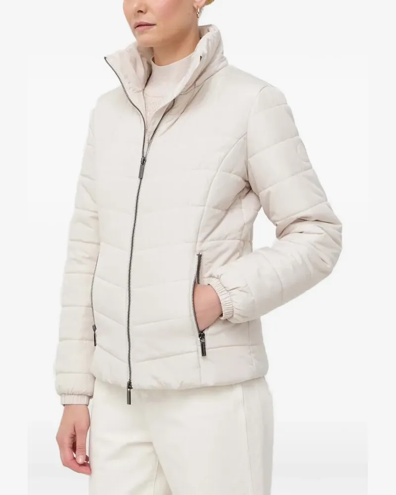 Armani Exchange Gefütterte Jacke mit Reißverschluss - Nude Nude
