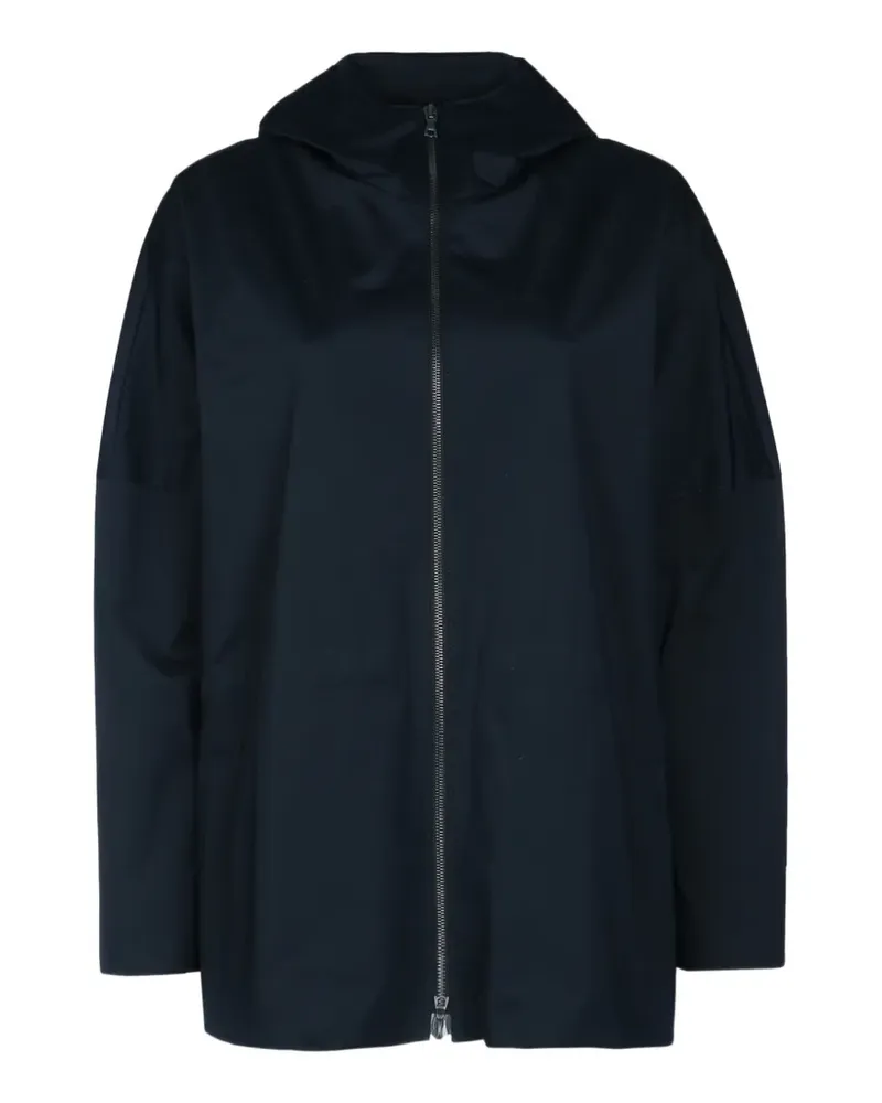 Harris Wharf London hooded parka coat - Blau Blau