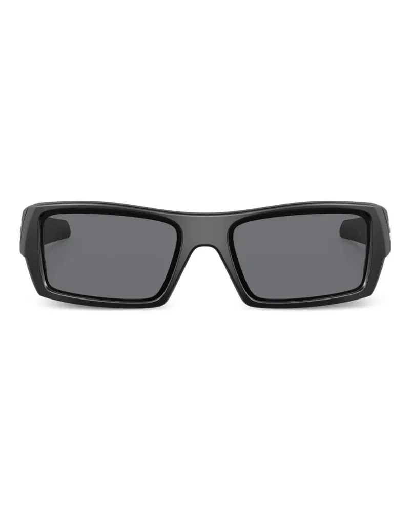 Oakley Gascan rectangle-frame sunglasses - Schwarz Schwarz