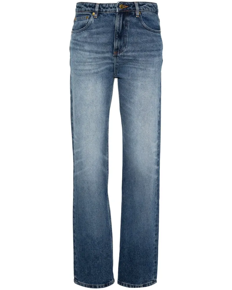 A.P.C. Kylie Jeans mit geradem Bein Blau