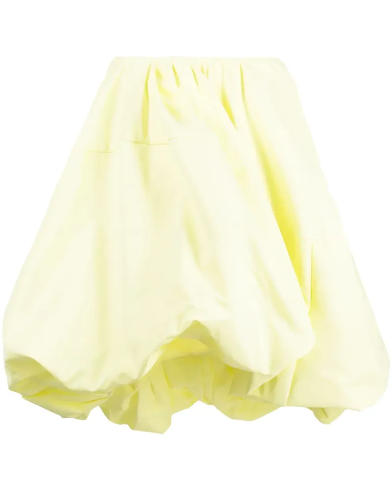 SPORTMAX Asymmetrischer Rock - Gelb Gelb