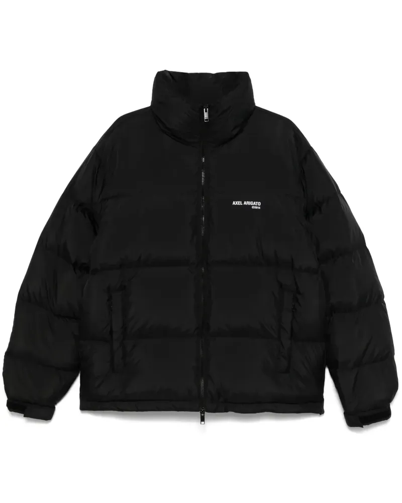 Axel Arigato Gefütterte Observer Jacke - Schwarz Schwarz