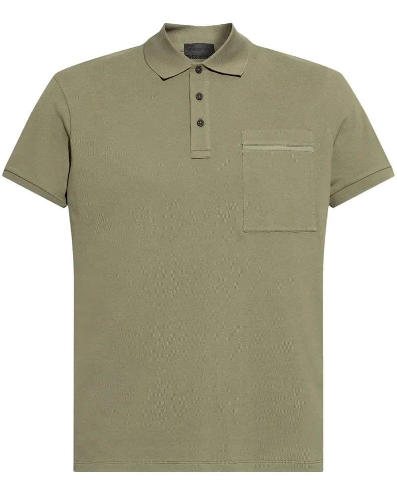 Moncler x FRGMT Poloshirt mit Taschendetail - Grün Grün