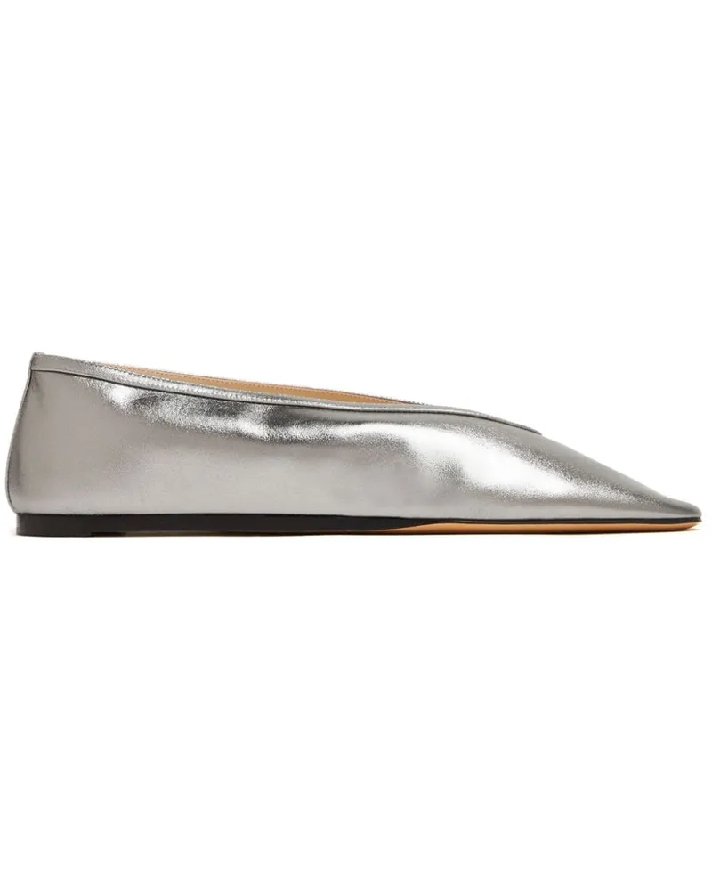 Le Monde Béryl Klassische Ballerinas - Silber Silber