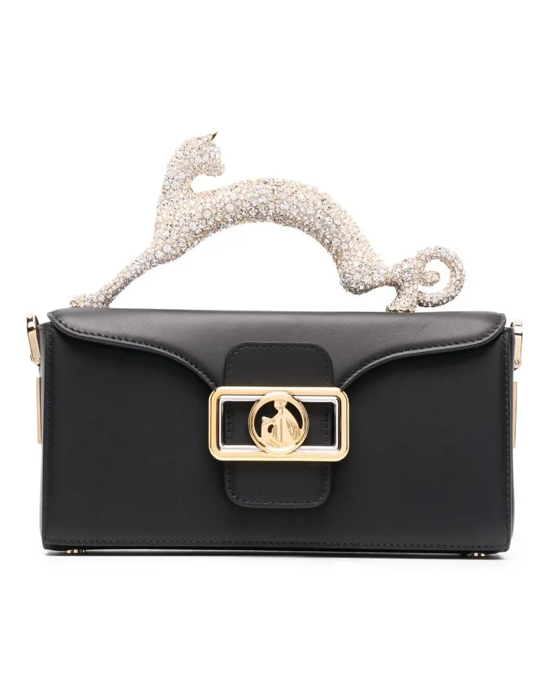 Lanvin Handtasche mit Strass - Schwarz Schwarz