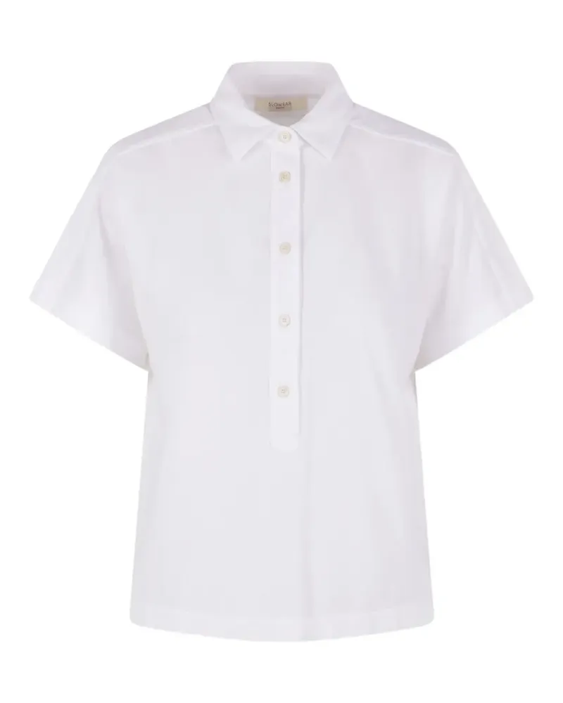 Zanone cotton shirt - Weiß Weiß