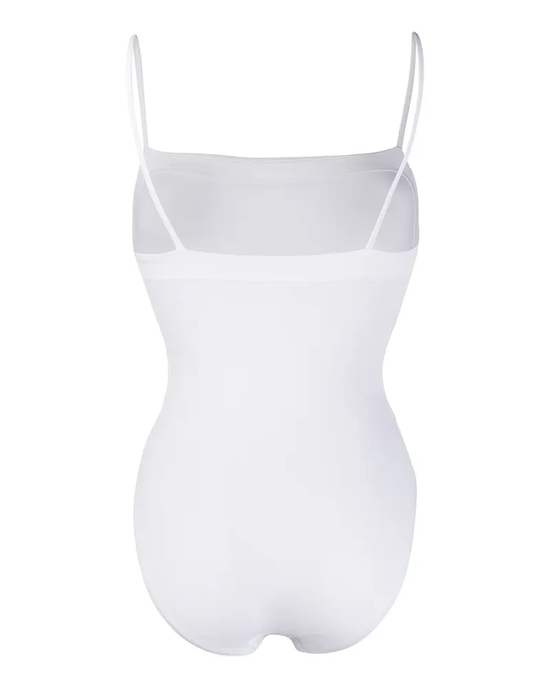 Eres Badeanzug mit Spaghettiträgern - Weiß Weiß