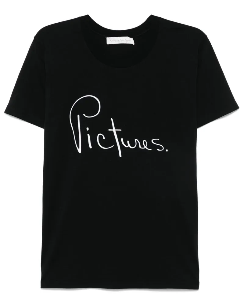 Ludovic de Saint Sernin Patrice T-Shirt mit NYC-Print - Schwarz Schwarz