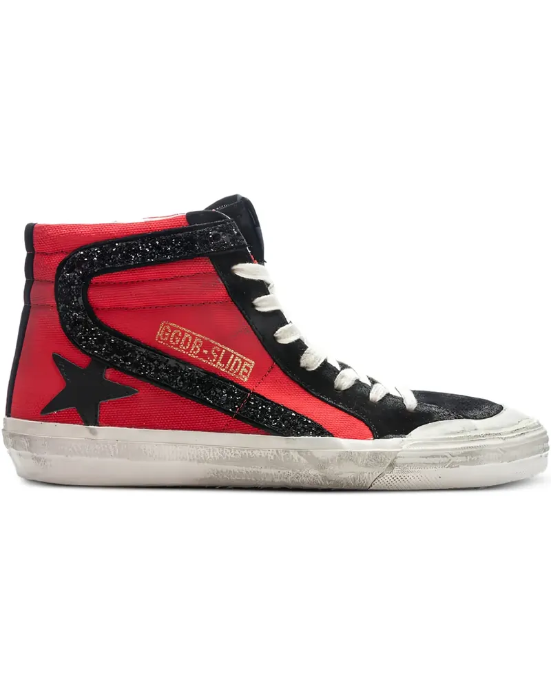 Golden Goose Star Slide Penstar Sneakers - Rot Rot