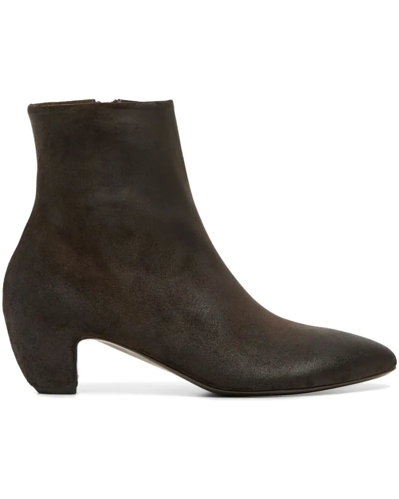 Marsèll Wildlederstiefel mit spitzer Kappe - Braun Braun